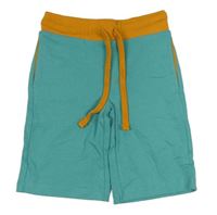 Tyrkysové teplákové chino kraťasy zn. Little Green Radicals