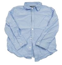 Modrá melírovaná košile Primark