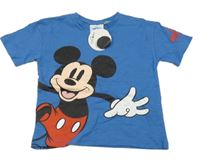 Nové - Modré tričko s Mickeym Primark