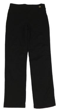 Čierne teplákové nohavice s přívěskem hviezdy George