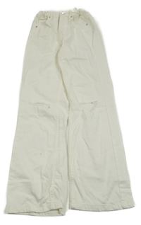 Smetanové široké rifle s prošoupáním Lab Industries