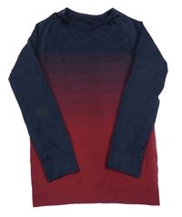 Tmavomodro-vínové spodní funkční triko Crivit