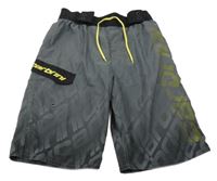 Tmavošedé plážové kraťasy Carbrini