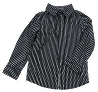 Černá košile s hvězdami H&M