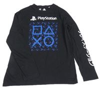 Čierne tričko s PlayStation C&A