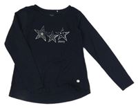 Tmavomodré tričko s hviezdami zn. Yigga