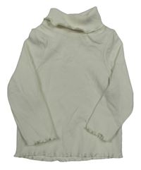 Smetanový žebrovaný rolák George