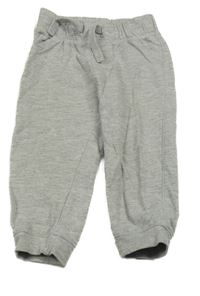 Šedé melírované tepláky C&A