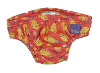 Červeno-žluté plavkové kalhoty s citrony 