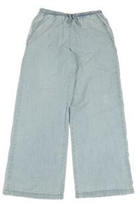 Svetlomodré ľahké wide leg rifle H&M