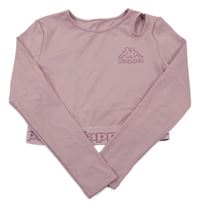 Staroružové športové crop tričko s logom kappa