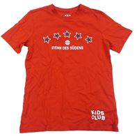 Červené futbalové tričko s hvězdami - FC Bayern Mnichov