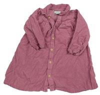 Ružové menšestrové šaty Primark