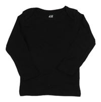 Černé triko H&M