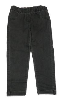 Tmavosivé teplákové rifle Next