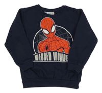 Tmavomodrá mikina so Spidermany Lupilu