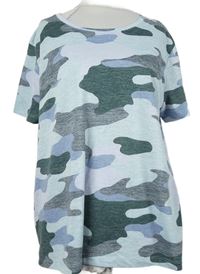 Dámské světlemodré army tričko M&S