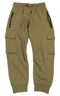 Béžové cargo tepláky Next