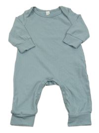 Svetlomodrý rebrovaný overal