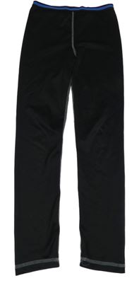 Čierne športové fukční legíny s proužkem Crivit