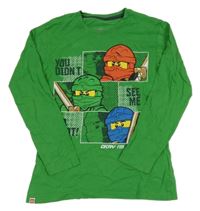 Zelené tričko s Ninjago