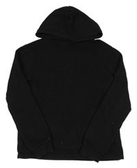 Černá vzorovaná mikina s kapucí H&M