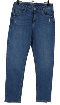 Dámské modré rifle s prošoupáním Denim Co.