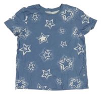 Tmavomodré tričko s hviezdami Primark