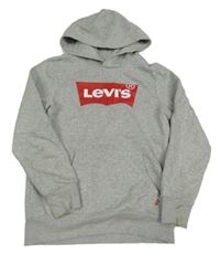 Šedá mikina s kapucí Levi´s