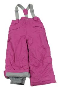 Růžové šusťákové funkční oteplovačky Trespass