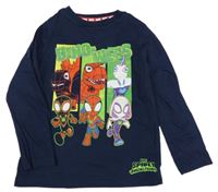 Tmavomodré triko se Spidermanem Marvel