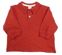 Červené polo tričko H&M