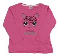 Ružové tričko s šelmou Kiki&Koko