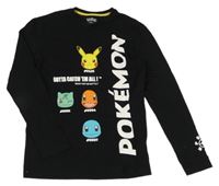 Černé triko - Pokémon C&A