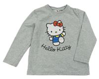 Šedé mikina s Hello Kitty 