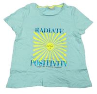 Svetlomodré tričko so slniečkom Matalan