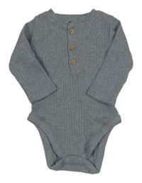 Modrošedé rebrované body George