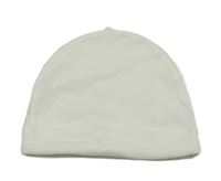 Bílá bavlněná žebrovaná čepice C&A