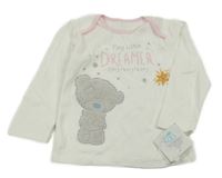 Nové - Bílo-růžové triko Me to you George