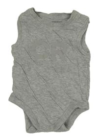 Sivé melírované body s nápisom