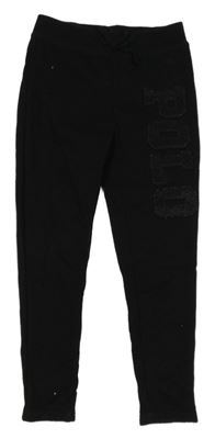 Černé tepláky s logem Ralph Lauren