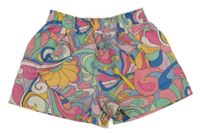 Barevné vzorované šusťákové kraťasy Next 