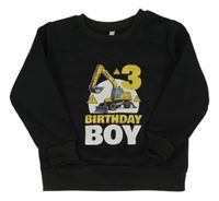 Čierna mikina s Bágrom