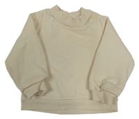 Smotanová oversize mikina Zara