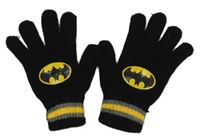 Černé rukavice s Batmanem 