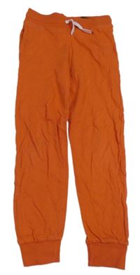 Tmavooranžové tepláky H&M