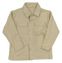 Smetanová tepláková košile George