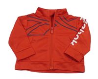 Červená prepínaci športová mikina s logom Reebok