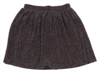 Čierno-farebná trblietavá sukňa PRIMARK
