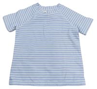 Modro-bílé pruhované Uv tričko H&M